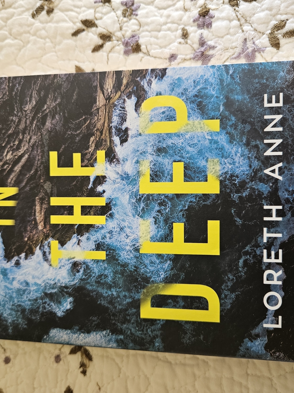 The Deep by Loreth Anne - Blue & Yellow Paperback